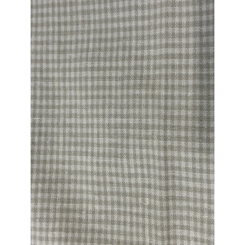 Vtg Tommy Hilfiger Linen Blend Pants Men's 36x30 (34x29) Houndstooth Pleated 90s